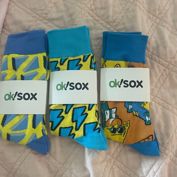 Three pairs of design socks - Picture 2 of 3